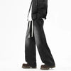 Mens Retro Wide Leg Jeans Y2K Style Loose Denim Pants Oversized