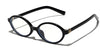 Vintage Oval Glasses Clear Lens