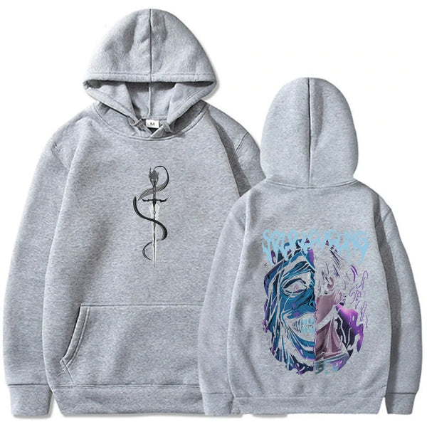 Solo Leveling Hoodie Sung Jinwoo Anime Sweatshirt Streetwear Gift for Anime Fans