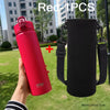 Insulated Water Bottle with Straw 600ml 750ml Stainless Steel