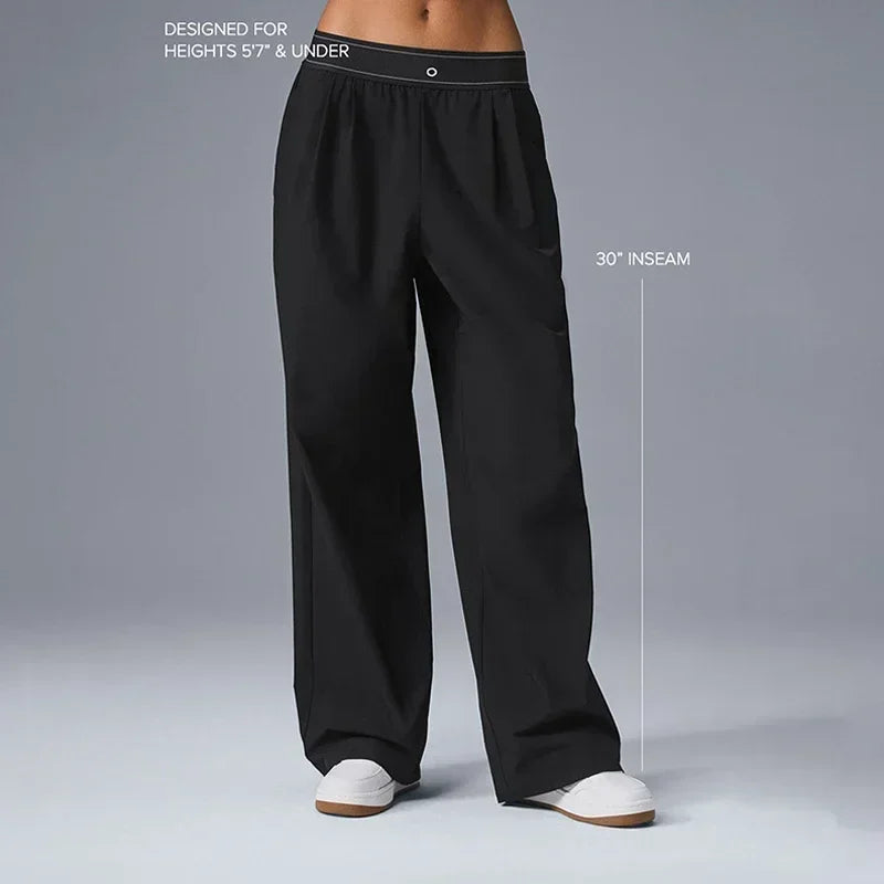 Women's High Waist Sweatpants Loose Fit Yoga & Outdoor Sports Pants