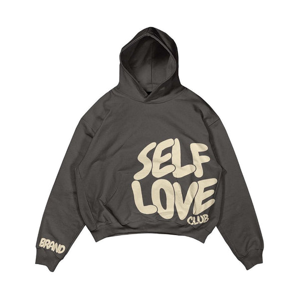 Amerikanischer Retro-Buchstabendruck-Kapuzenpullover für Damen, bedruckter Pullover, lockerer Klassiker