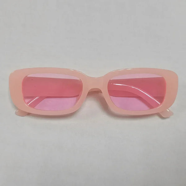 Vintage Oval Sunglasses Small Rectangle