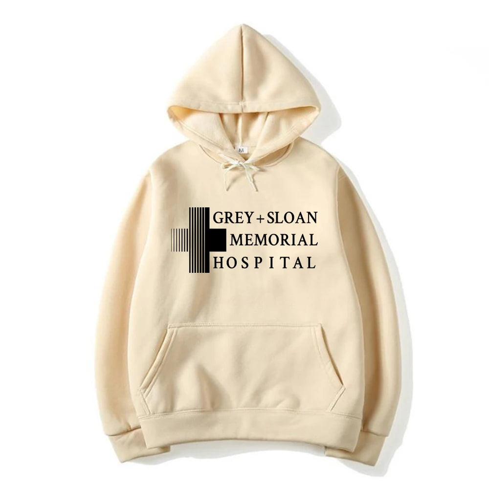 Women's Grey's Anatomy Hoodie Grey Sloan Memorial Hospital Pullover