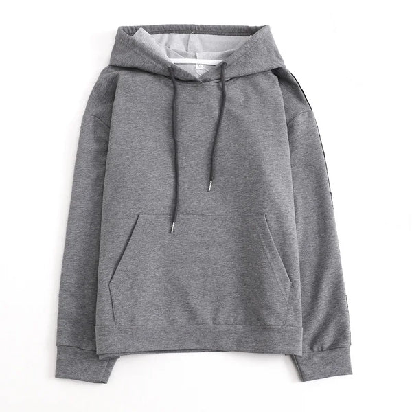 Womens Sequin Hooded Sweatshirt Cotton Blend Pullover Casual Style