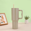 40 oz Tumbler with Handle Straw Lid Insulated Travel Coffee Cup