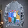 2024 Fall Cowboy Denim Jacket Men’s Versatile Loose Casual Top