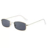 Retro Metal Frame Sunglasses Colorful Lens