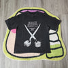 Vintage Yao Fashion Oversize Punk Rock Y2K Streetwear Cotton Tee Men