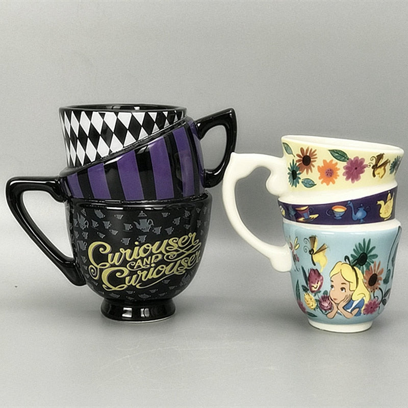 Cups Ceramic Mug Alice Mug Cartoon Ceramic Cup