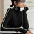 Turtleneck Sweater Women Slim Fit Office Elegant Pullover Top