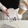 Fashion Sweet Pink Leopard Print Leather Shockproof Protective