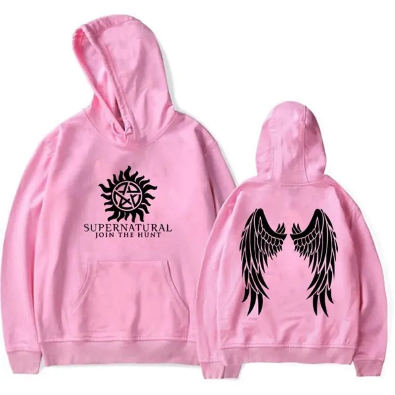 Supernatural Hoodie Men's Casual Streetwear