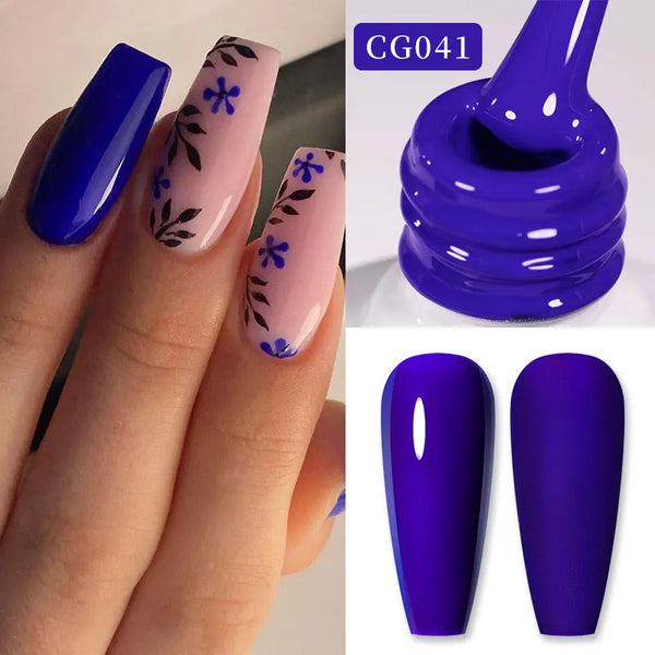 10ml Glitter Silver Liner Paint Gel Nail Polish Line Stripe Gel Vernis Semi Permanent