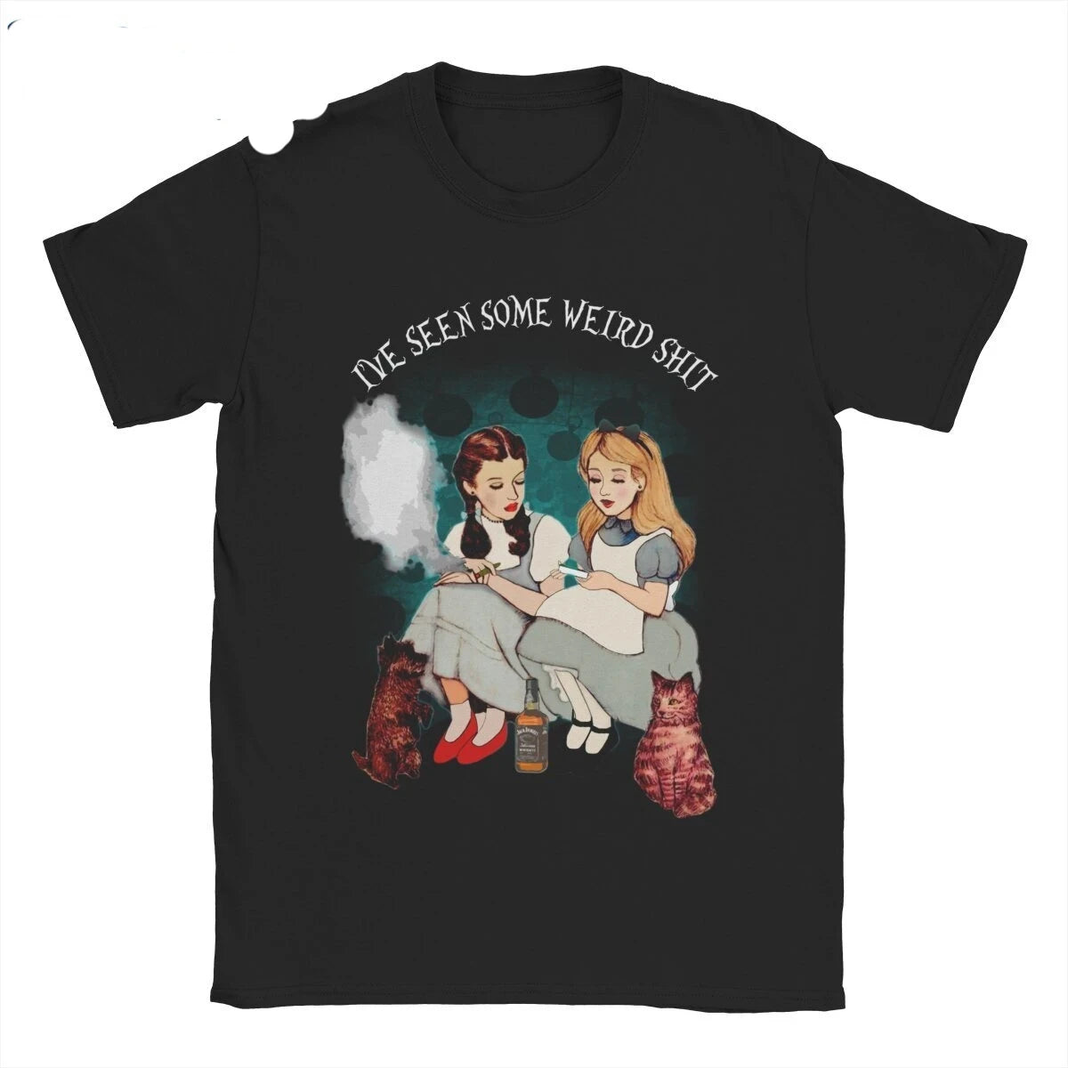 Alice Dorothy Weird Women's T Shirt Short Sleeve Round Neck Summer