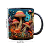 Toadstool Mushrooms Mug 3D Effect Imprint Coffee Mug