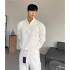 Men's Knit Cardigan Sweater - Long Sleeve Button Coat
