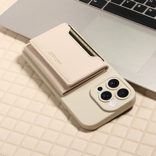 Iphone Leather Case Anti Theft Anti Drop Cover Protective Grip Safe