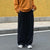 Mens Cotton Baggy Pants Wide Leg Y2K Harem Trousers Vintage