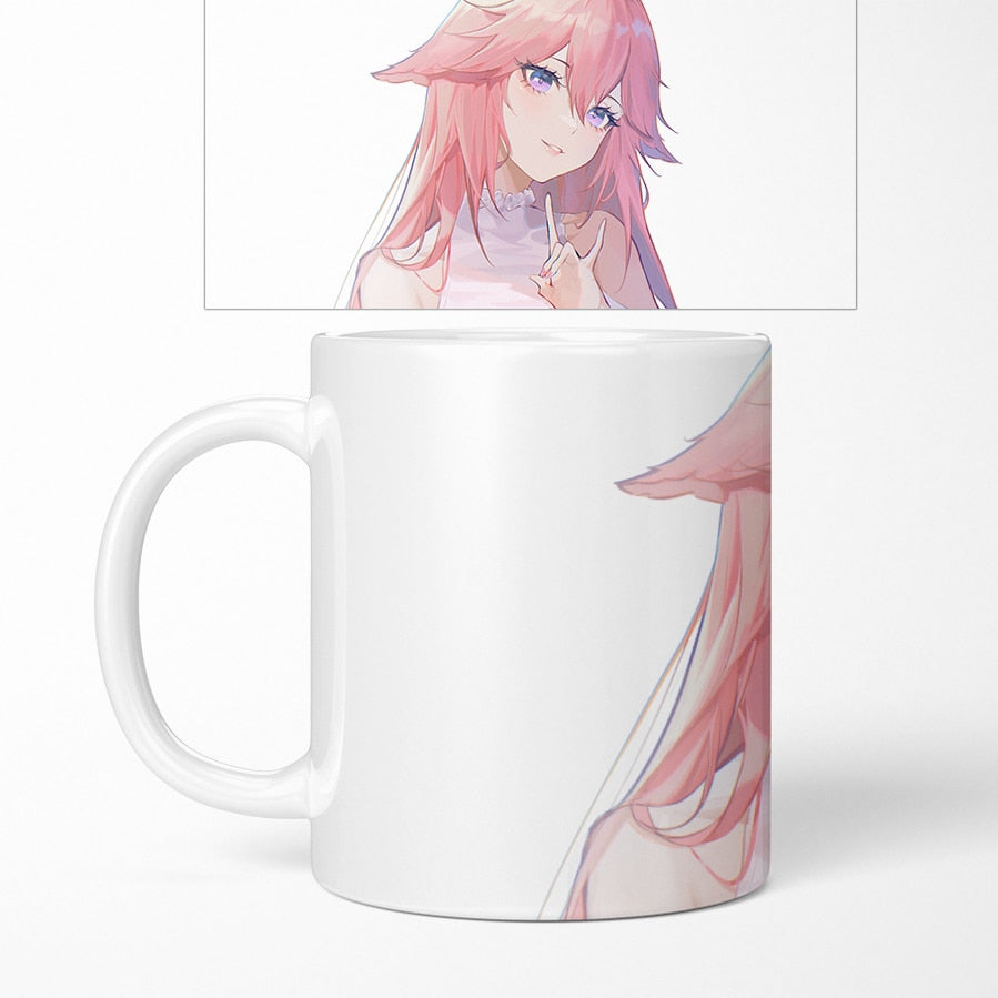 Genshin impact cup mug ceramic mug coffee mug original set