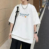 Love Puppet Rabbit Tshirt Unisex 8XL Korean Oversized Couple Tee