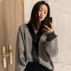 Striped Cardigan Sweater Women Long Sleeve Knit Jacket Fall Winter