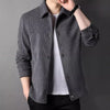 Mens Corduroy Button Down Jacket Business Casual Fall Coat