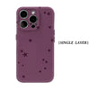iPhone Magnetic Star Case Purple MagSafe Tough Double Layer Armor