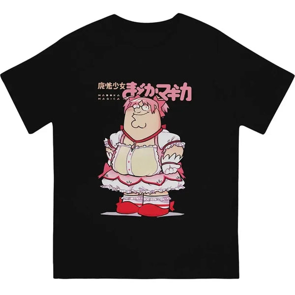 Funny Magical Girl Classic Men T Shirt Puella Magi Madoka Magica