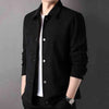 Mens Corduroy Button Down Jacket Business Casual Fall Coat