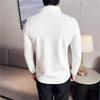 Men Muscle Fit Quarter Zip T Shirt Mock Neck Solid Stretch Top