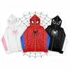 Grunge Y2K Spider Web Hoodie Women Harajuku Punk Zip Sweatshirt