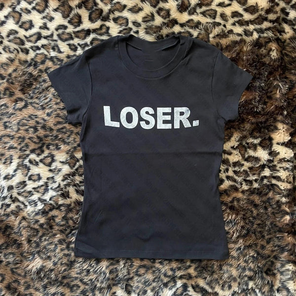 Anime Girl Crop Top Women Y2K Kawaii Gothic Emo Vintage Graphic Tee