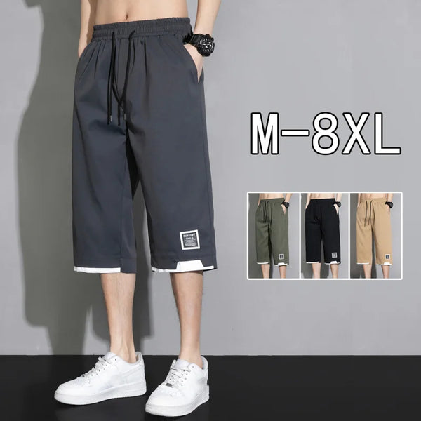 Men's Shorts 2025 Summer New Trendy Loose Men's Sports and Casual Pants