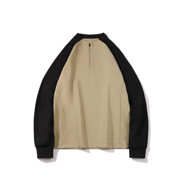 Mens Moisture Wicking Long Sleeve Quarter Zip Pullover