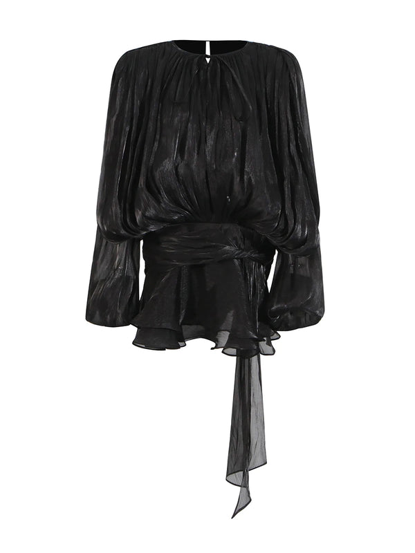 Streetwear Women's Long Sleeve High Waist Slimming Mini Dress Fashion