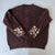 Cardigan for Women Flower Embroidered Knitted Sweater Y2k Girl Vintage