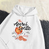 Winter Hoodie The Aperol Spritz Retro Cocktail Printing Sweatshirt