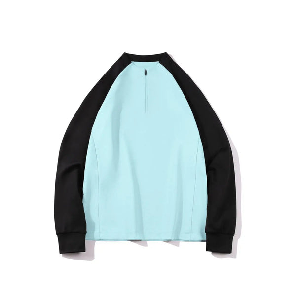 Mens Moisture Wicking Long Sleeve Quarter Zip Pullover