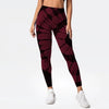 Seamless Tie Dye Yoga Leggings Women High Waist Slim Fit Workout Pants