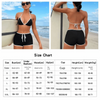 Womens Two Piece Bikini Set High Waist Triangle Top Swimsuit