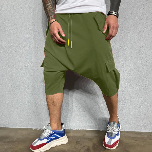 Casual Sweatpants For Men Hip Hop Trend In America Loose Solid Street Sports