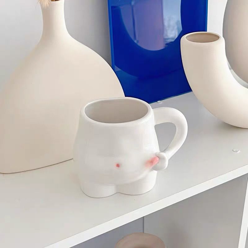 Mug Creative Girl Weird Cup Pinch Belly Cup Fat House Belly