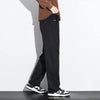 Mens Loose Wide Leg Pants Straight Casual Winter Plus Size Trousers