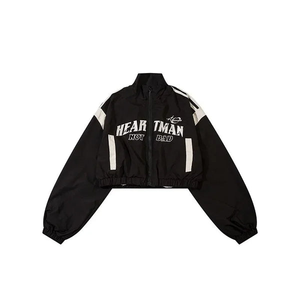 American Gothic Retro Women's Street Baseball Jacket Autumn Winter