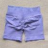 Seamless Scrunch Butt Shorts Women Yoga Biker Athletic Gym Leggings
