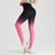 Gradient Seamless High Waist Leggings Women Yoga Slim Fit Tights