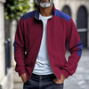 Autumn and Winter Men's Heavy Loose Corduroy Piece Retro Collar Jacket