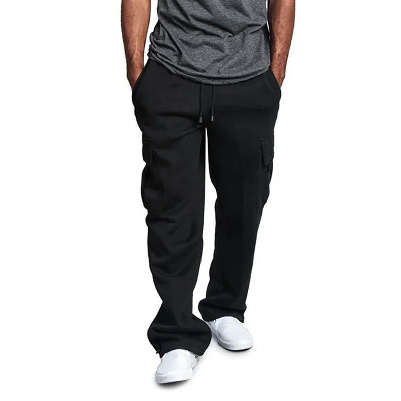 Men's Loose Cargo Hip Hop Streetwear Jogger Pants