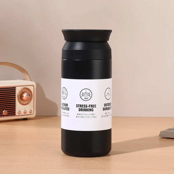 500ml Insulated Tumbler Stainless Steel Hot Cold Coffee Travel Cup